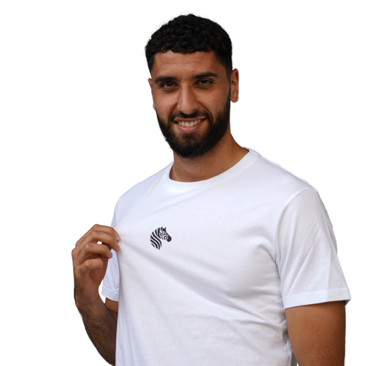 RCSC T-shirt Zèbre blanc