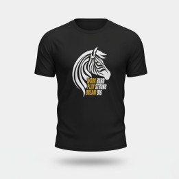 Rcsc-T-shirt Noir (work hard..) (TM)